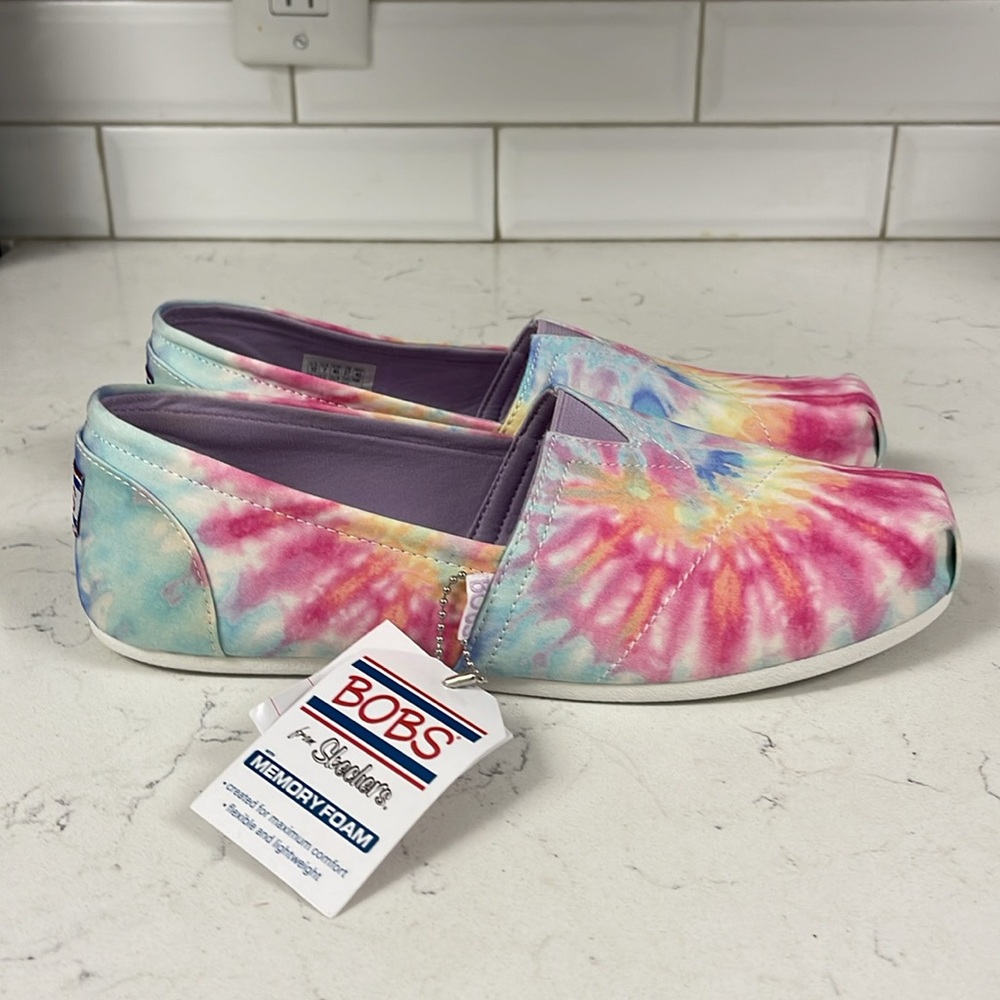 Skechers Bobs Womens Plush Grateful Day Closed Toe SlipOn Shoe Size 10 Worn Once - Picture 13 of 16